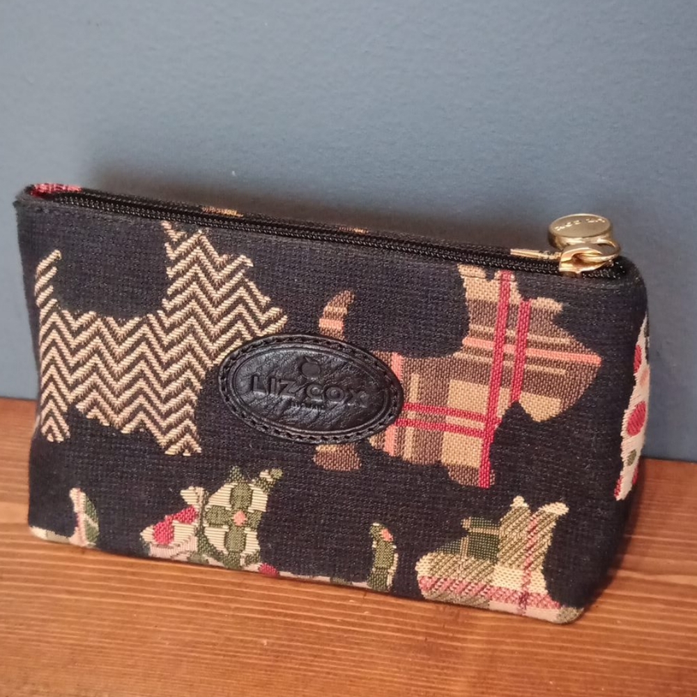 Liz Cox cosmetic bag